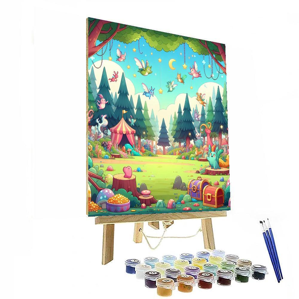 Fairytale Forest Quest Paint By Color