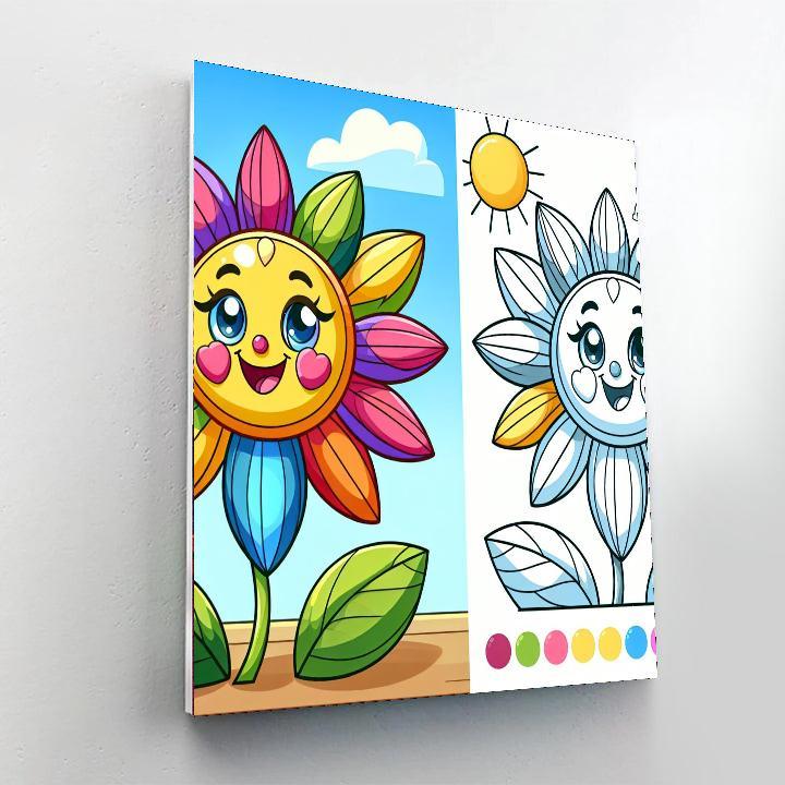 Fantastic Flower Paint By Numbers