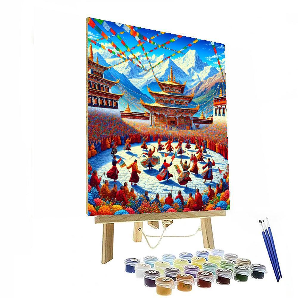 Losar Festival - Tibet Numbered Painting Kits