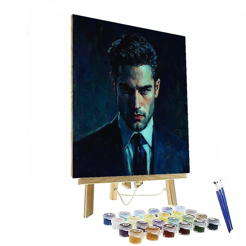Robert Pattinson: The Twilight's Star Reawakens Numbered Painting Kits