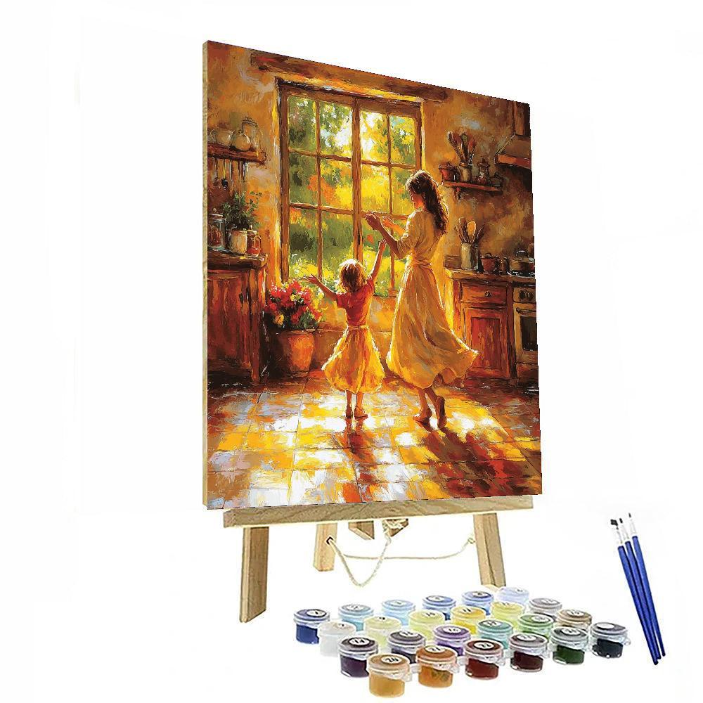 Dancing In The Kitchen DIY Paint By Numbers