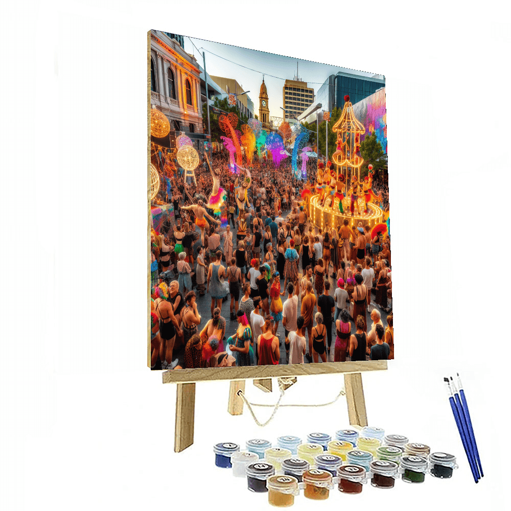 Adelaide Fringe Festival - Adelaide, Australia Paint By Color