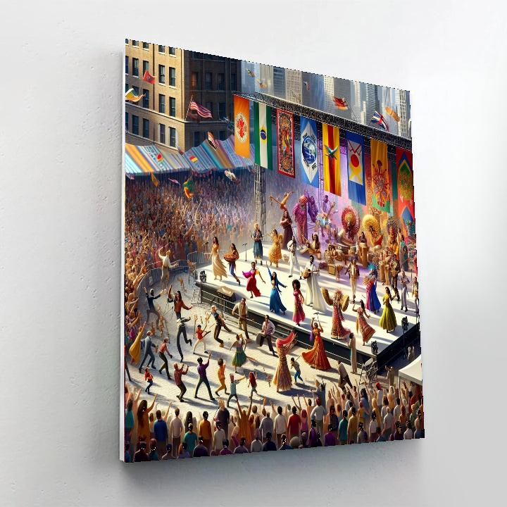 Harare International Festival Of The Arts - Zimbabwe Number Painting