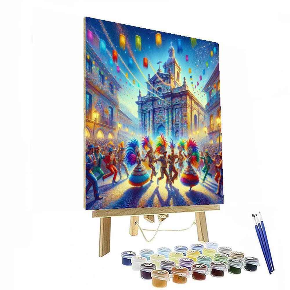 Fiesta De La Tirana - Chile Paint By Number
