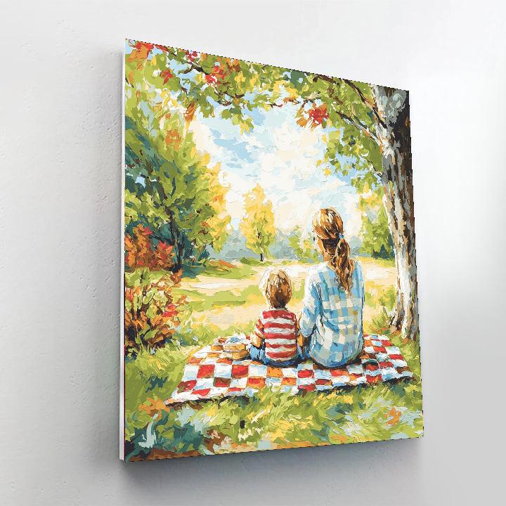 Mother's Day Picnic Paint By Numbers Kits