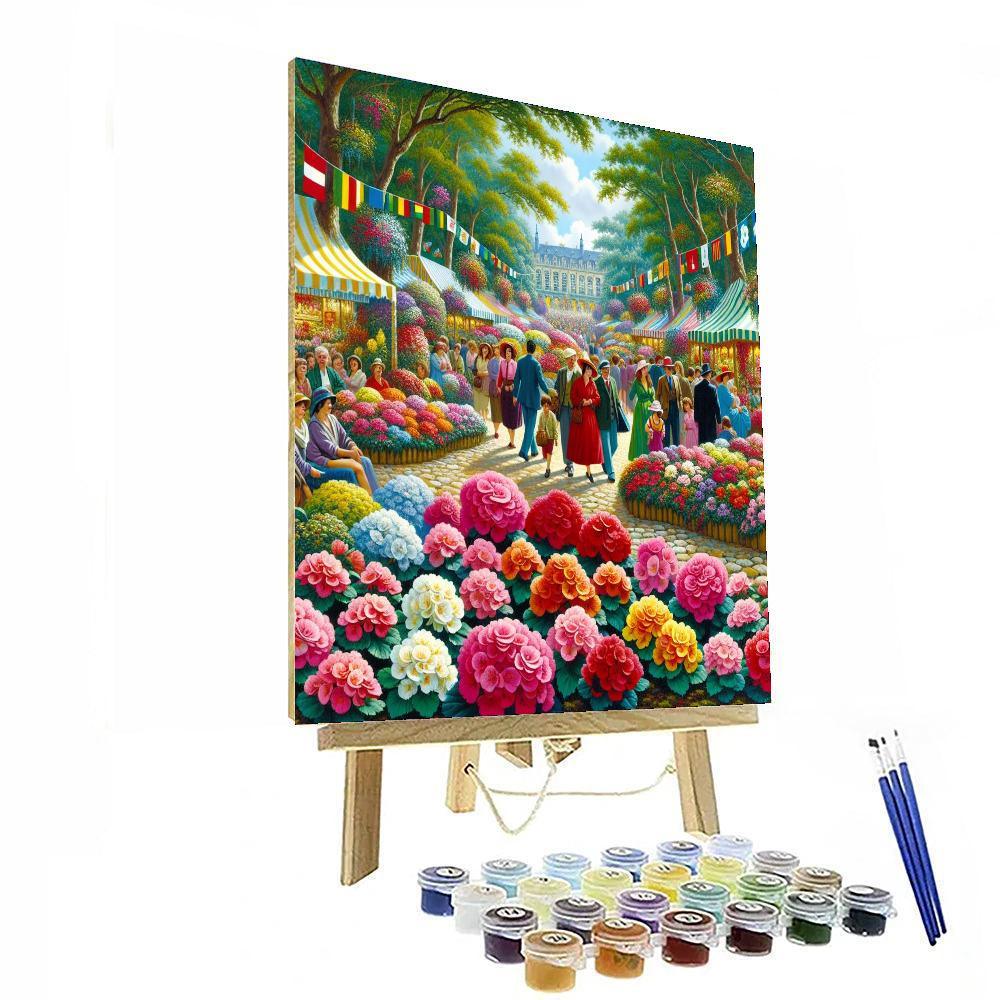 Ballarat Begonia Festival - Australia DIY Paint By Numbers