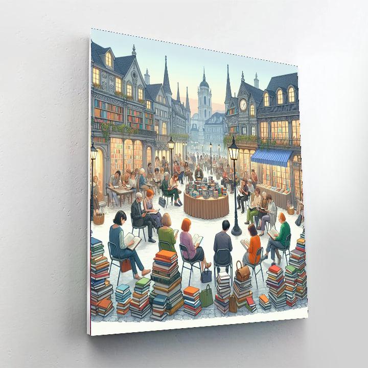 Cheltenham Literature Festival - Cheltenham Numbered Painting Kits