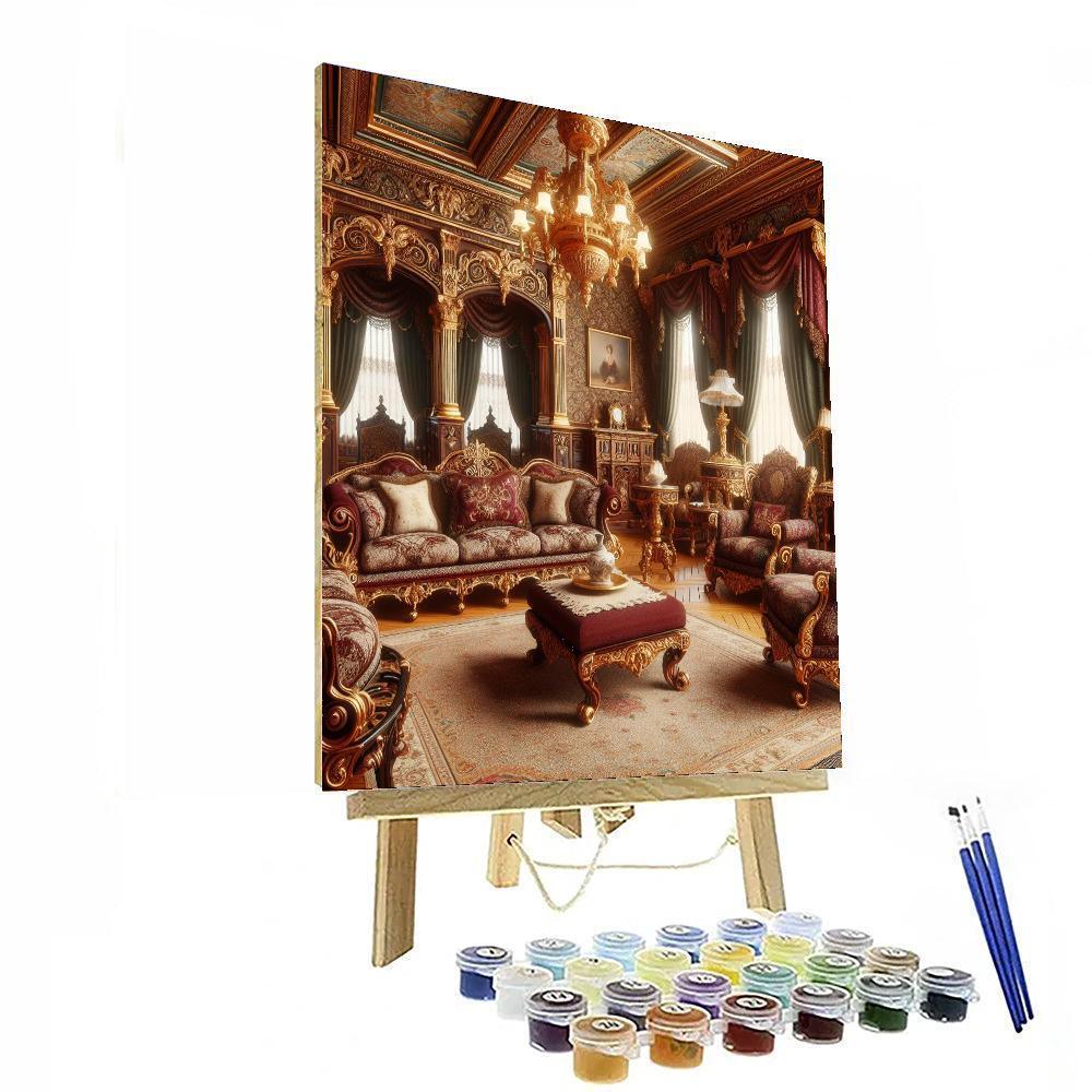 Victorian Parlor Elegance Paint By Numbers