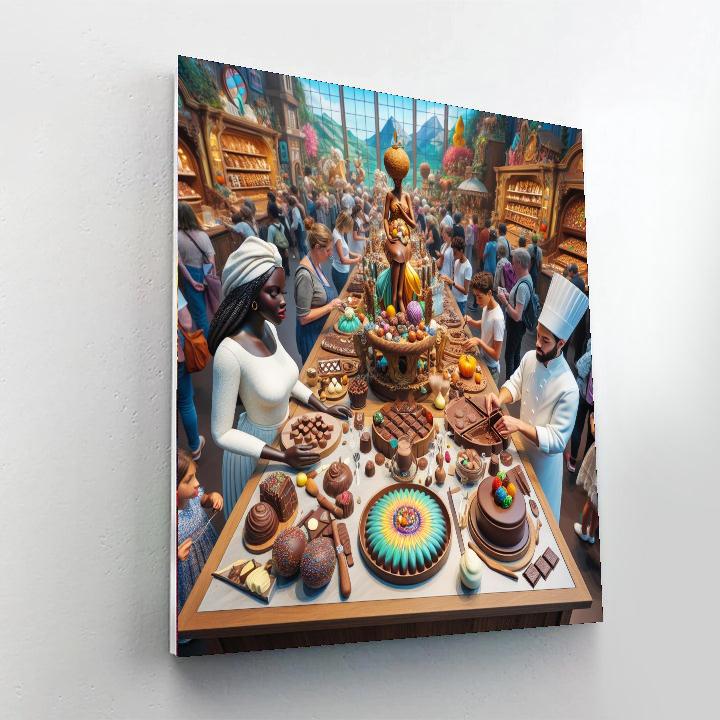 World Chocolate Festival - England Painting Number Kit