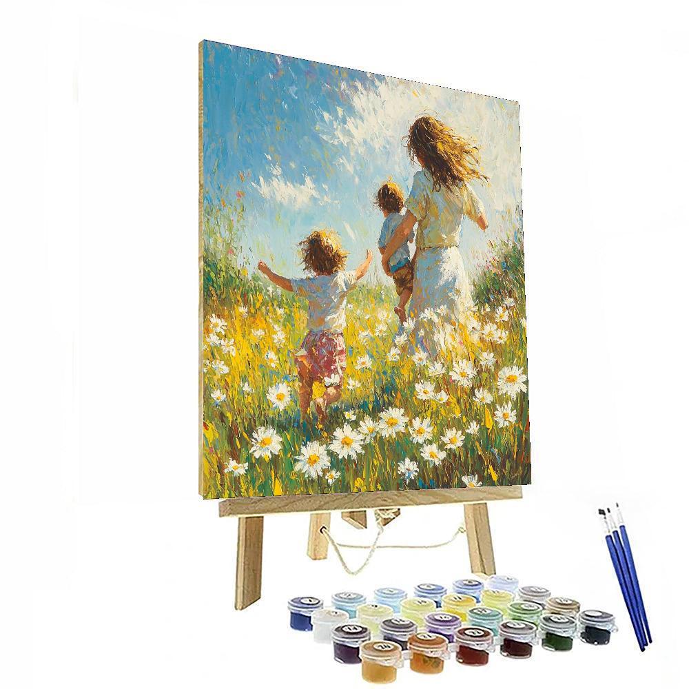 Sunlit Field Frolic Paint By Numbers Kits