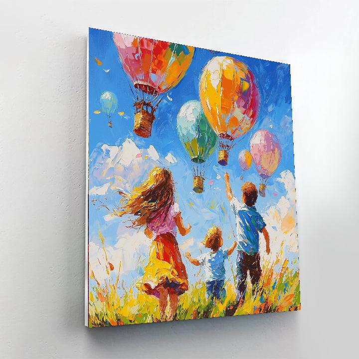 Balloons Of Joy Paint By Numbers Kits