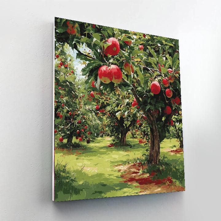 Mother’s Day At The Orchard Number Painting