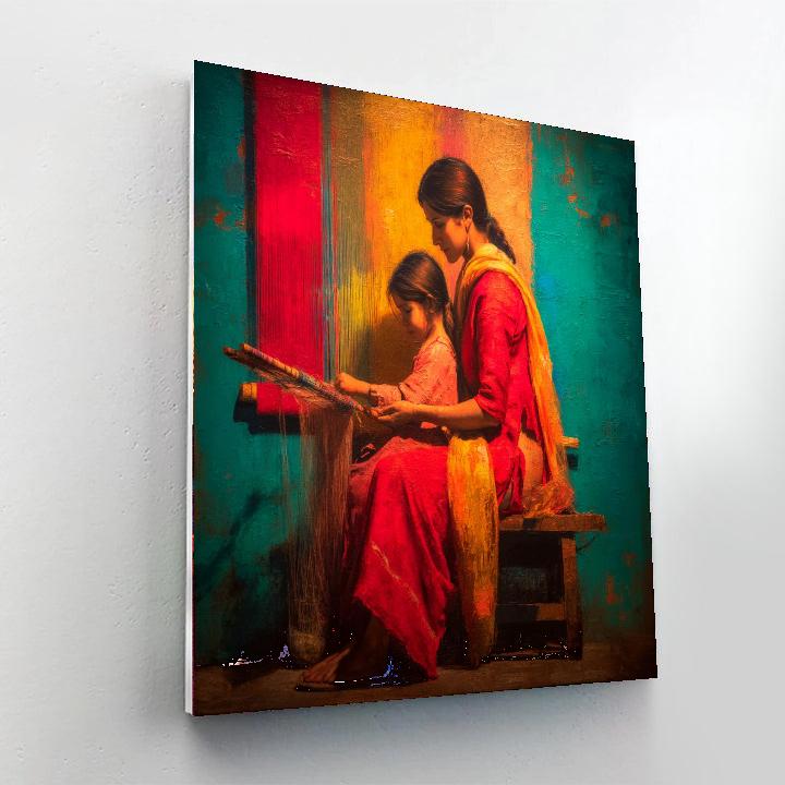 Threads Of Our Story Paint By Color