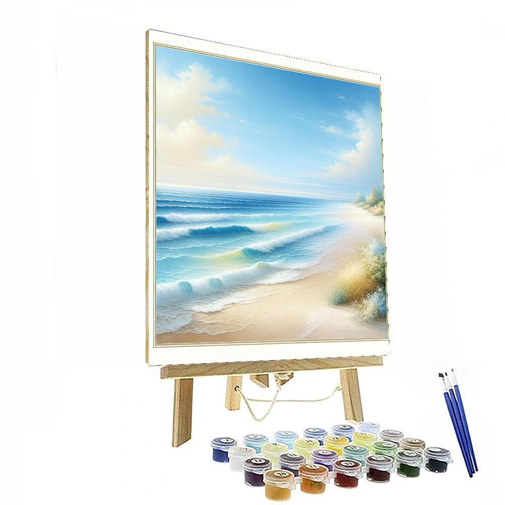 Coastal Serenity Escape DIY Paint By Numbers