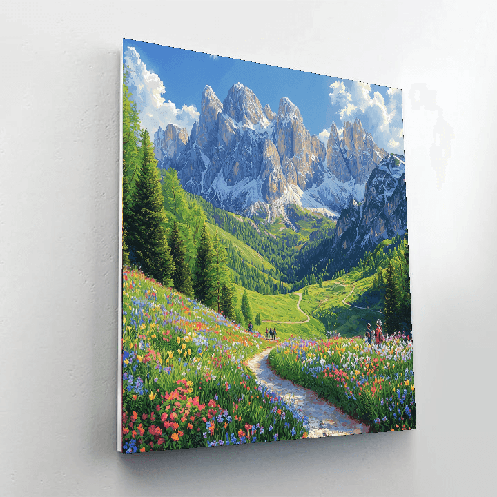 Dolomites Paint By Numbers