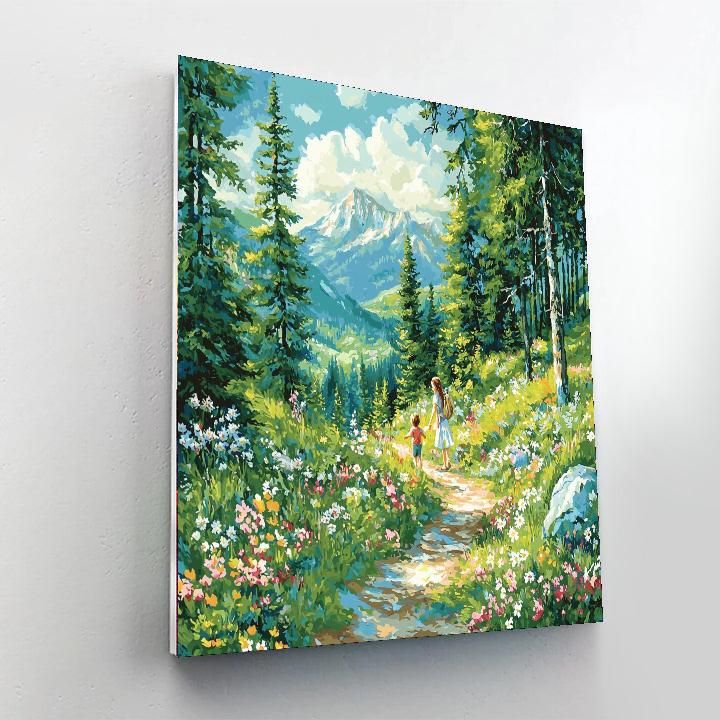 A Love Story In Every Step DIY Paint By Numbers