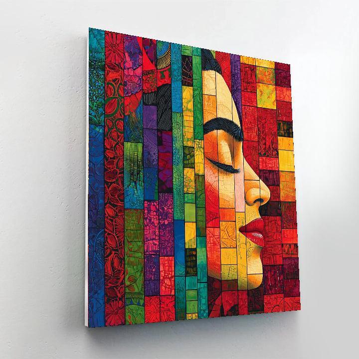 Frida Kahlo Inspired Reflections Of Cultural Richness  Paint By Numbers Art