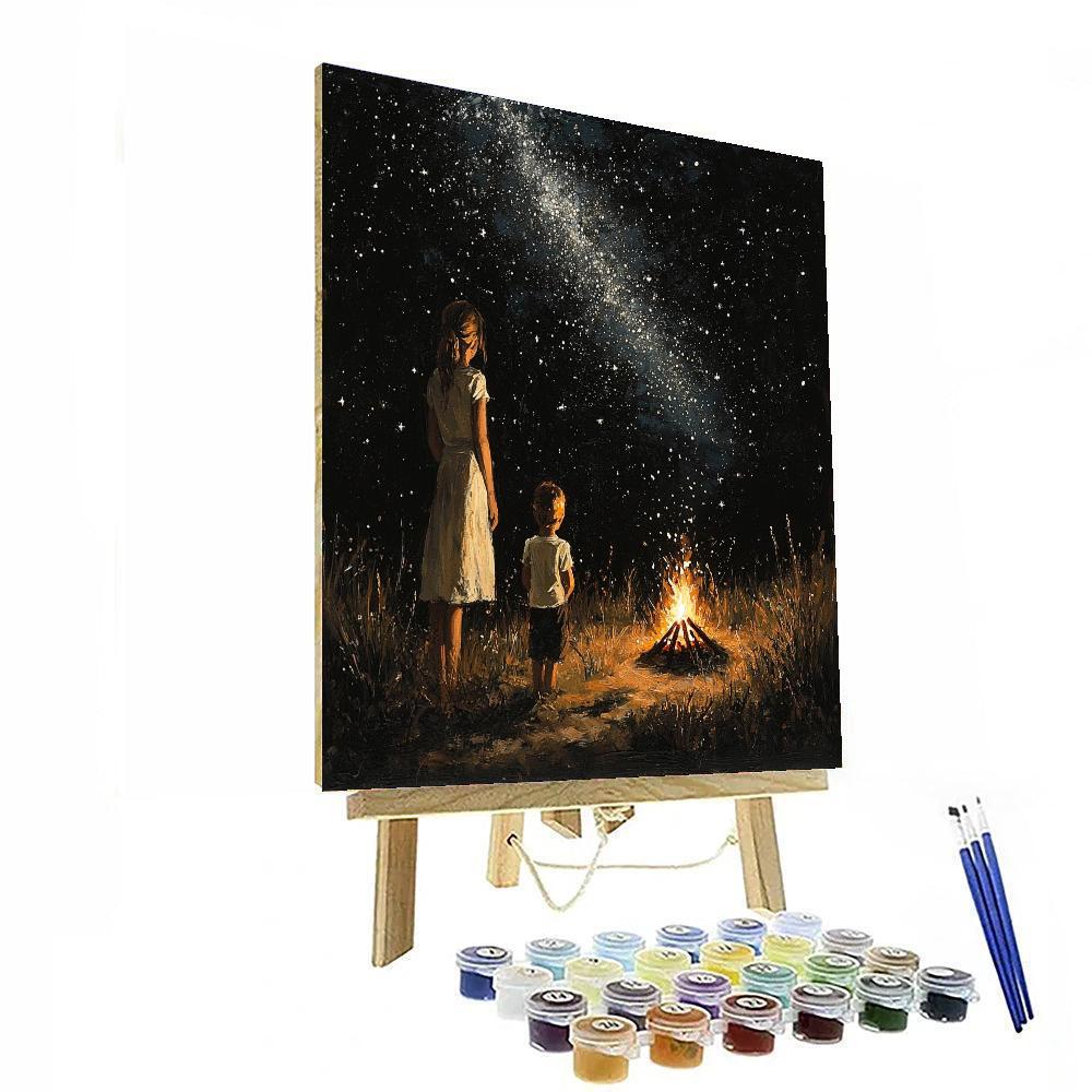 Moonlit Tales Number Painting