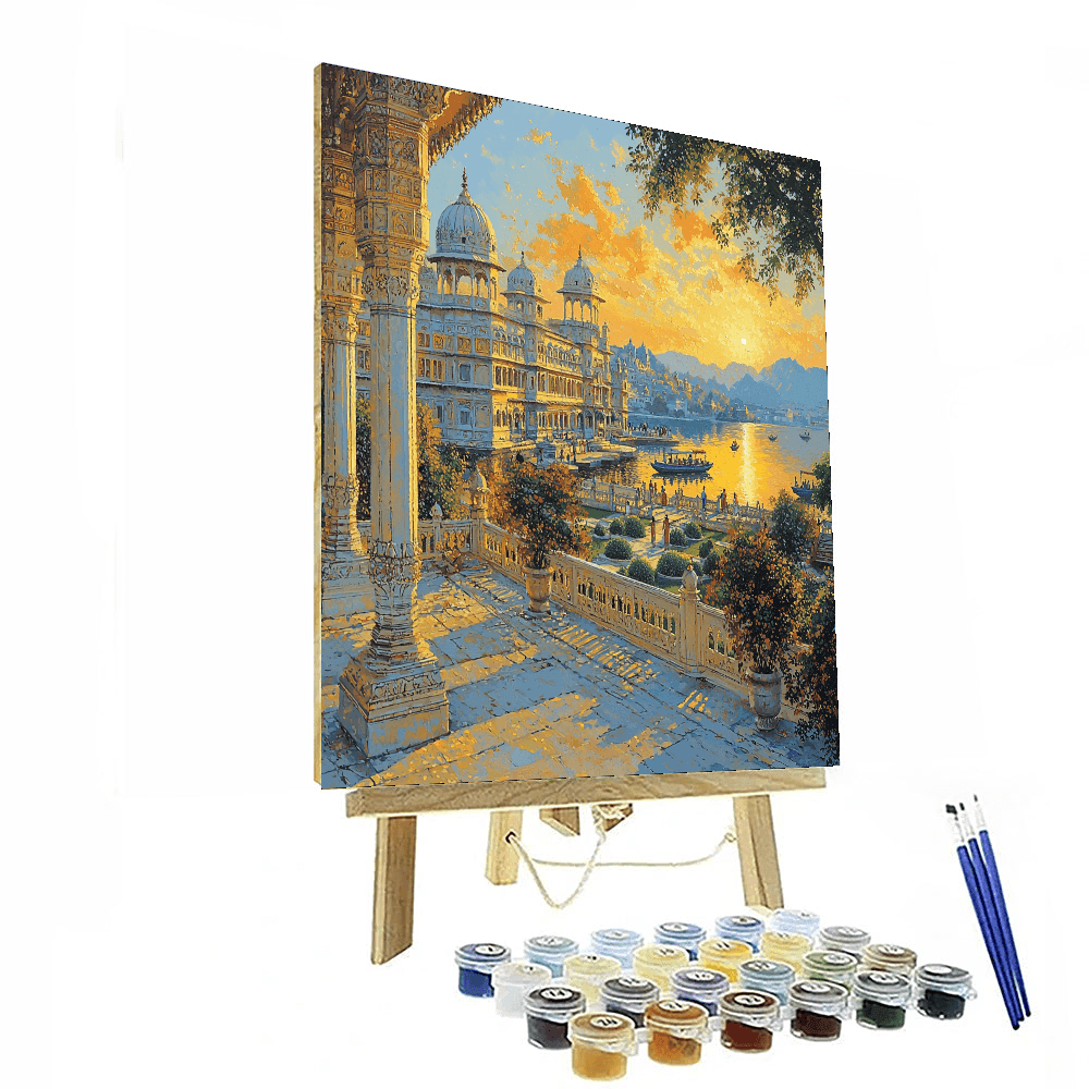 Udaipur's City Palace Numbered Painting Kits