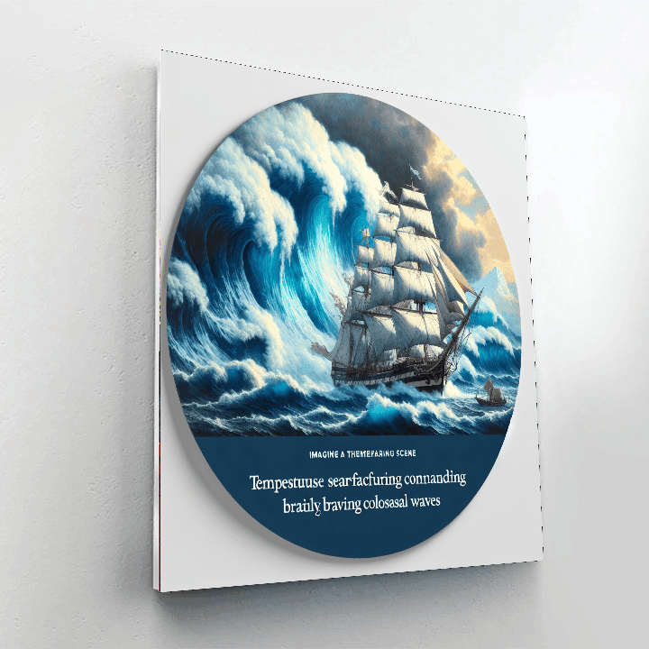 Dynamic Nautical Adventure DIY Paint By Numbers