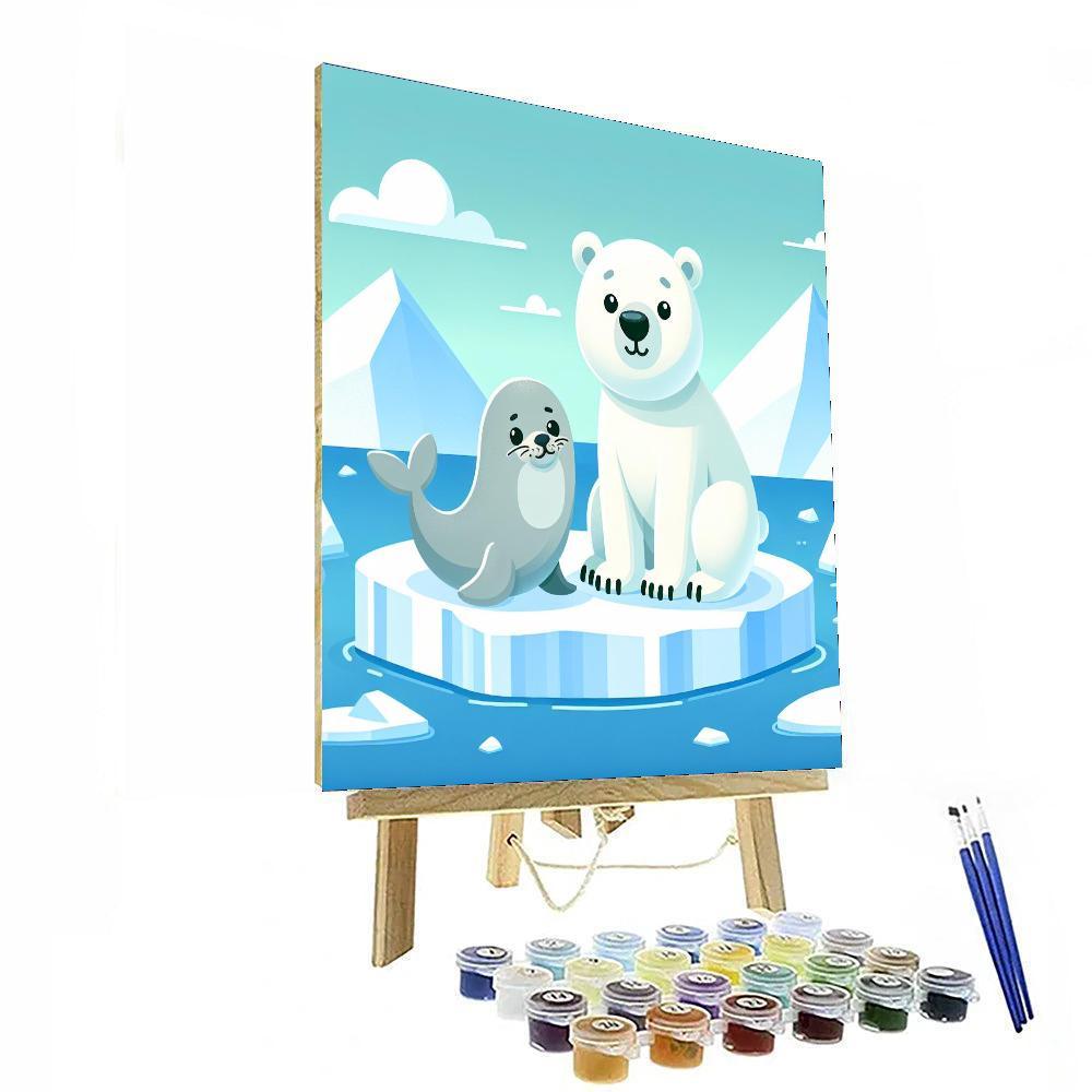 Arctic Polar Expedition Paint By Numbers Art