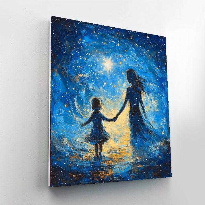 Guiding Stars Of Motherhood Number Painting