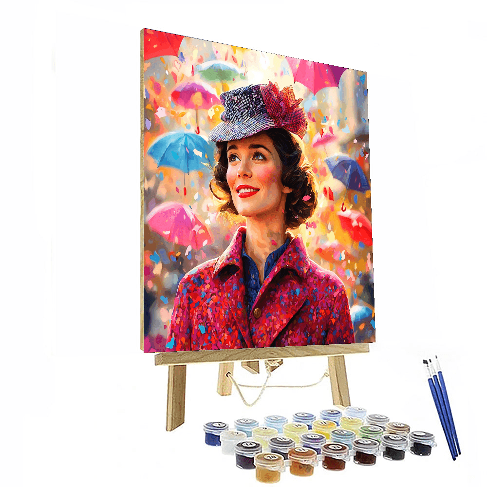 Emily Blunt: The Spirited Warrior Of Mary Poppins Returns Paint By Numbers Kits