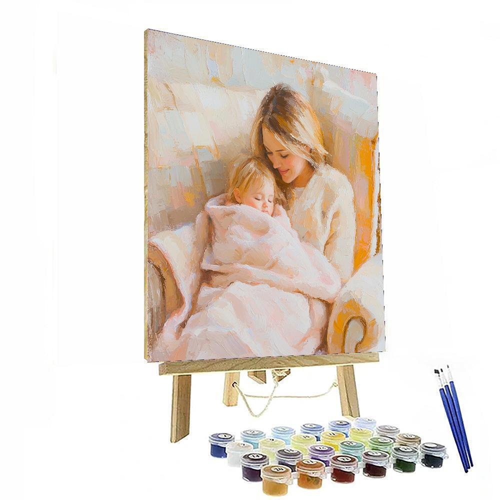 Cuddles And Comfort Painting Number Kit
