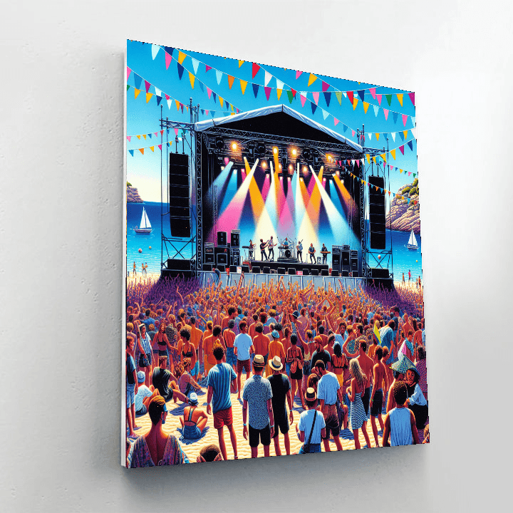 Fib Benicassim Festival - Spain Paint By Number