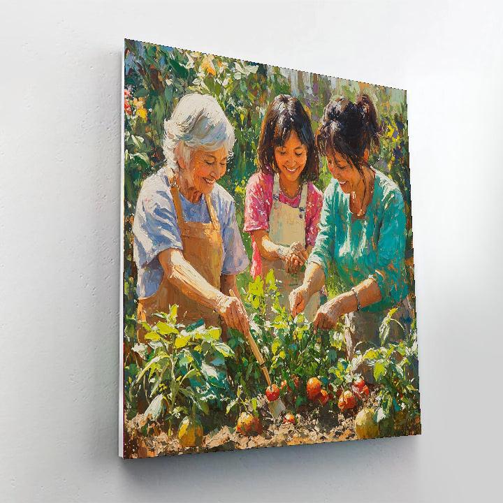Garden Of Generations Painting Number Kit