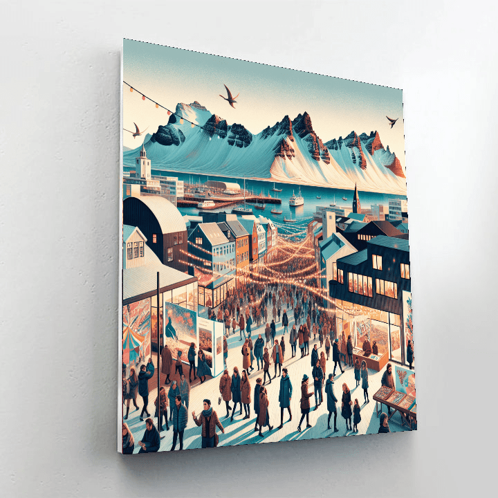 Reykjavik Arts Festival - Iceland Paint By Color