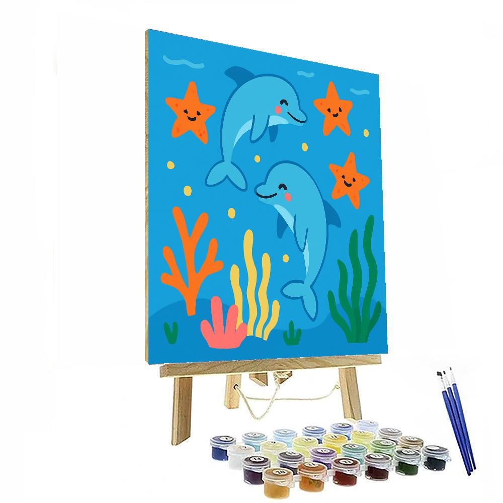 Sea Creature Fun Paint By Color