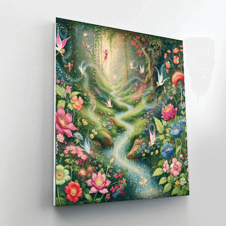 Wondrous Fairy Glen Number Painting