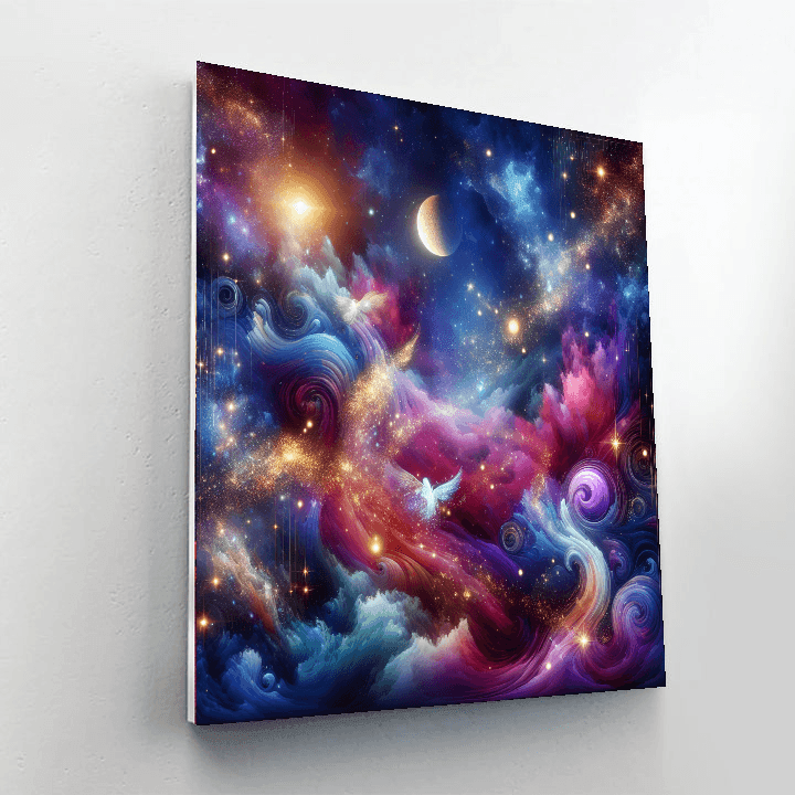 Dreamy Celestial Patterns Paint By Numbers