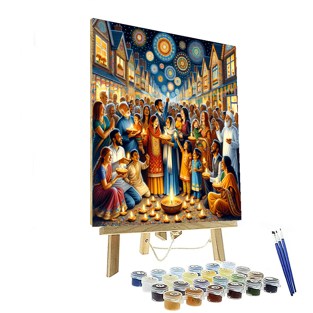 The Festival Of Lights (diwali) Paint By Numbers