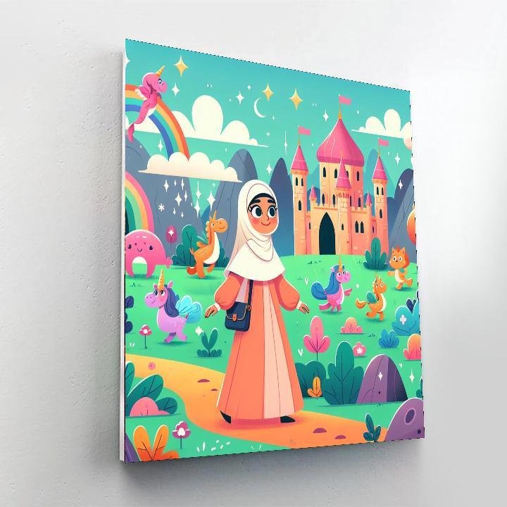 Fairytale Kingdom Adventure Paint By Numbers Kits
