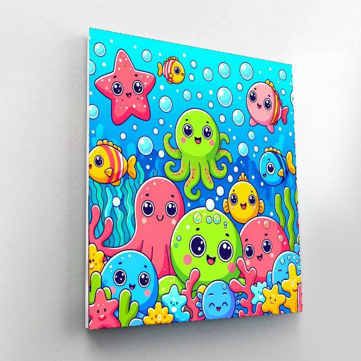 Under The Sea Fun Paint By Color