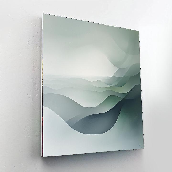 Zhao Mengfu Inspired Elegance Of Quietude  Paint By Color