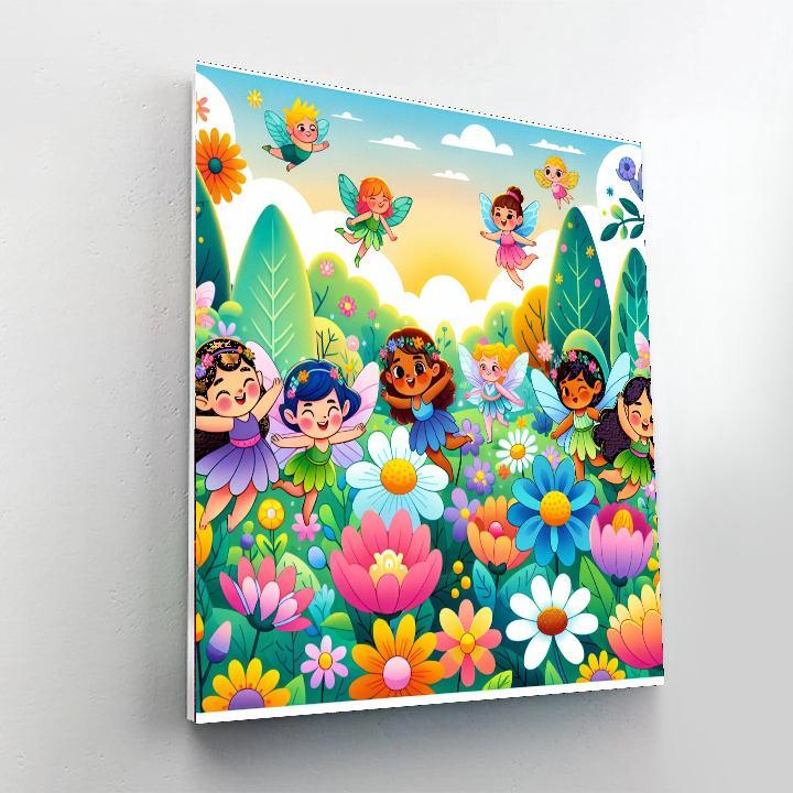 Colorful Magical Garden Paint By Color