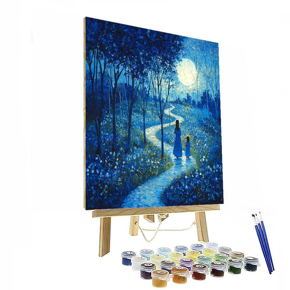 Moonlit Path Paint By Numbers