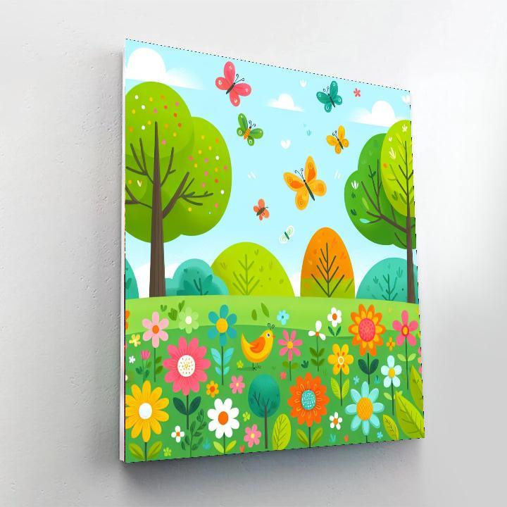 Nature's Colors Paint By Numbers Kits