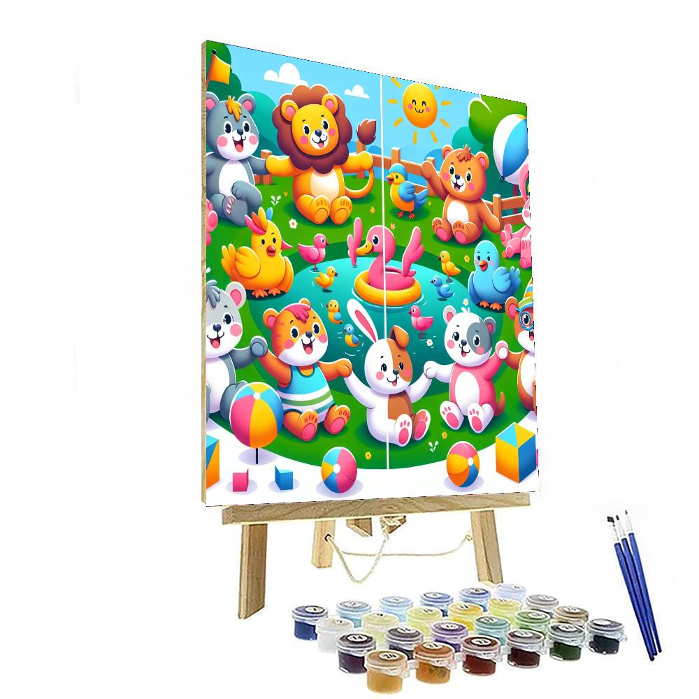 Friendship Pals Painting Number Kit