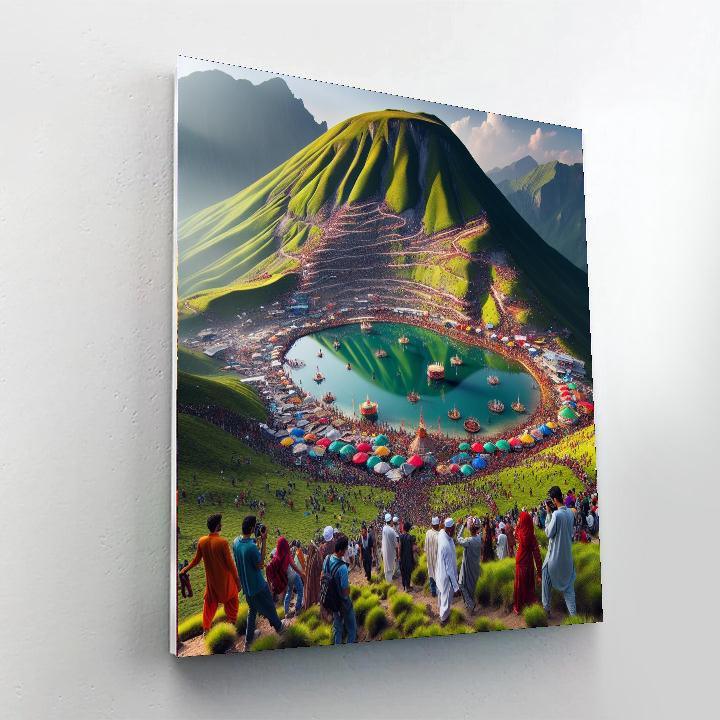 Kirkjufell Mountain Festival - Iceland Paint By Number