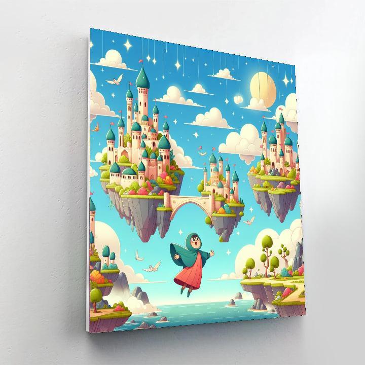 Floating Island Fantasy Paint By Numbers Kits