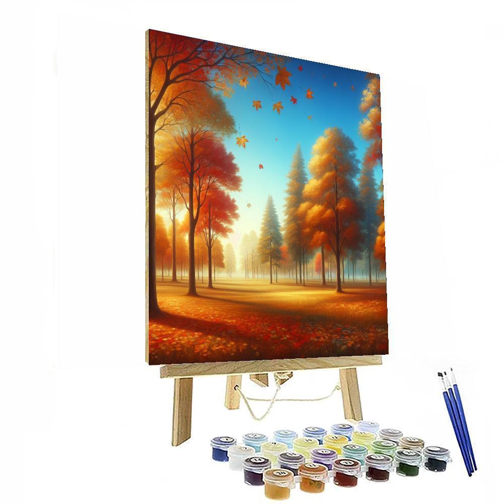 Autumnal Serenity Paint By Number