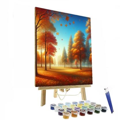 Autumnal Serenity Paint By Number