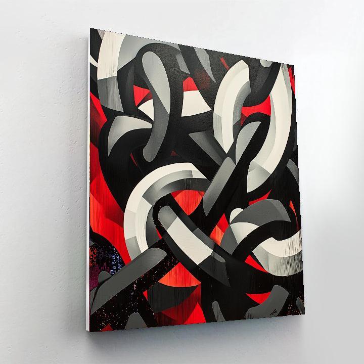 Banksy Inspired Chains Of Expectation  Paint By Numbers Kits