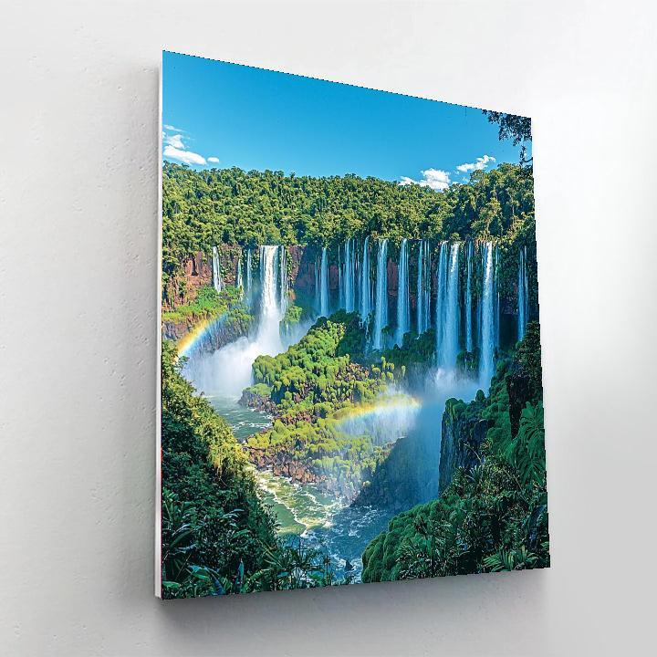 Iguazu Falls - Misiones Painting Number Kit