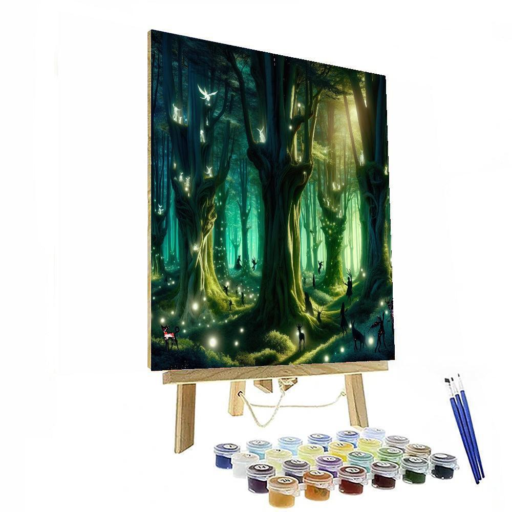 Fairy Forest Enchantment Numbered Painting Kits