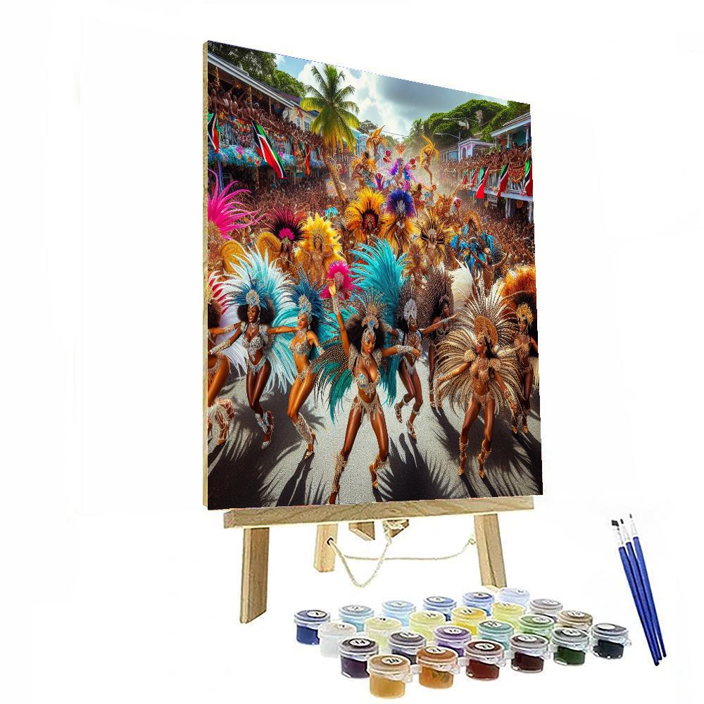 Karnival Dancer Paint By Numbers Art